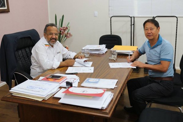 ASSINATURA DE TERMO DE FOMENTO PARA O ANO DE 2019